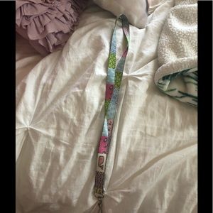 Vineyard vines pattern lanyard